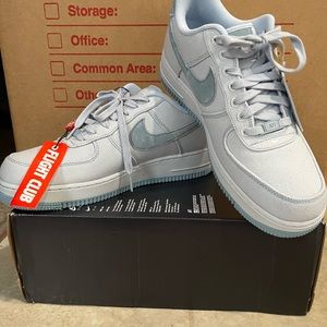 Nike Air Force 1 low dip dye blue